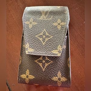 Authentic Louis Vuitton  Monogram Etui Cigarette Lipstick Case